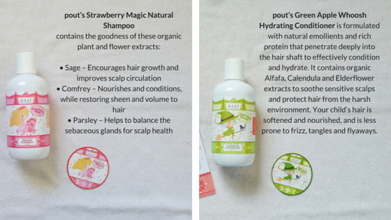 pout hair and body care, pout care, natural hair product for children