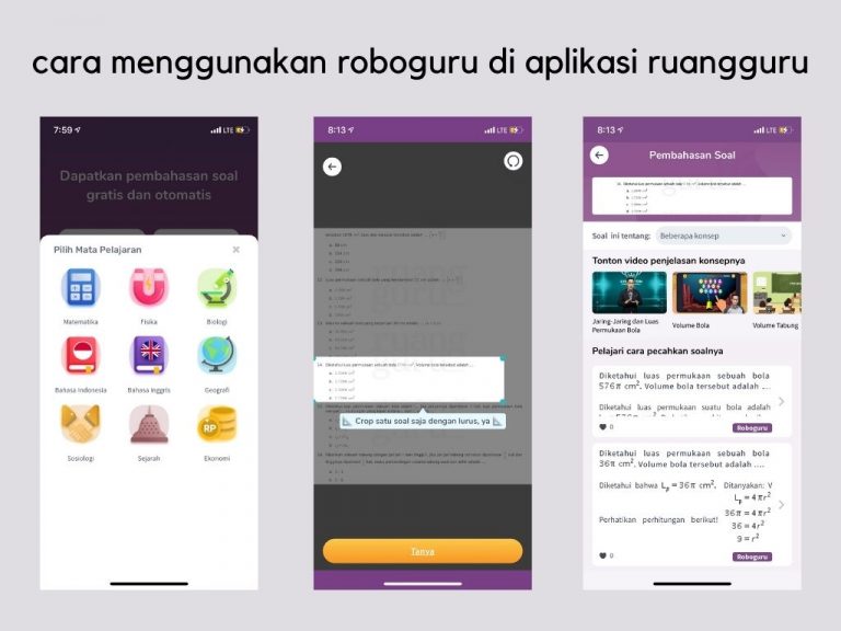 Roboguru Dari Ruangguru Solusi Soal Sulit Saat Belajar